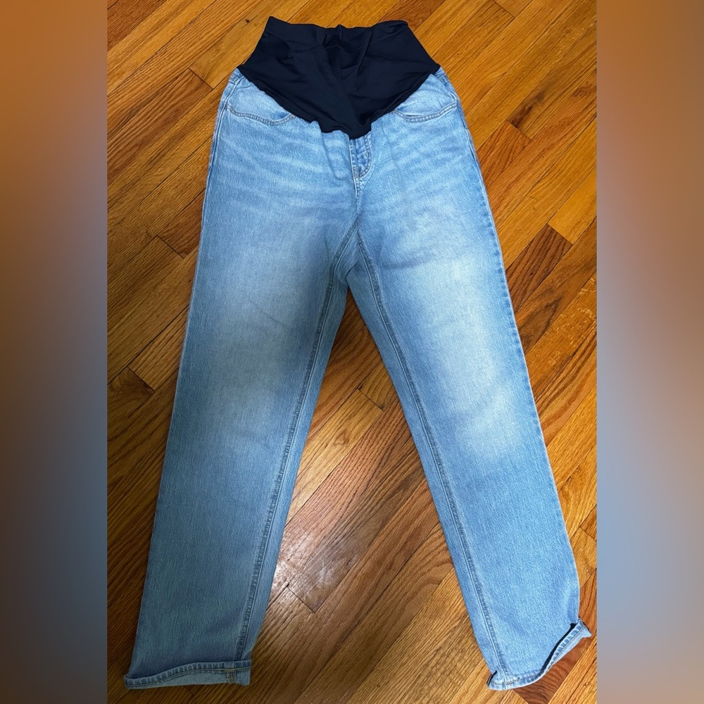 Old Navy MATERNITY Women's Light Blue Skinny Jeans